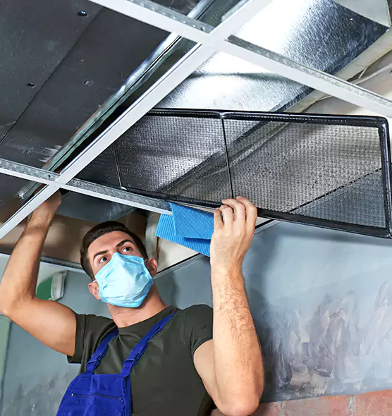 Professional Air Duct Pollen Cleaning in Fitchburg, WI
